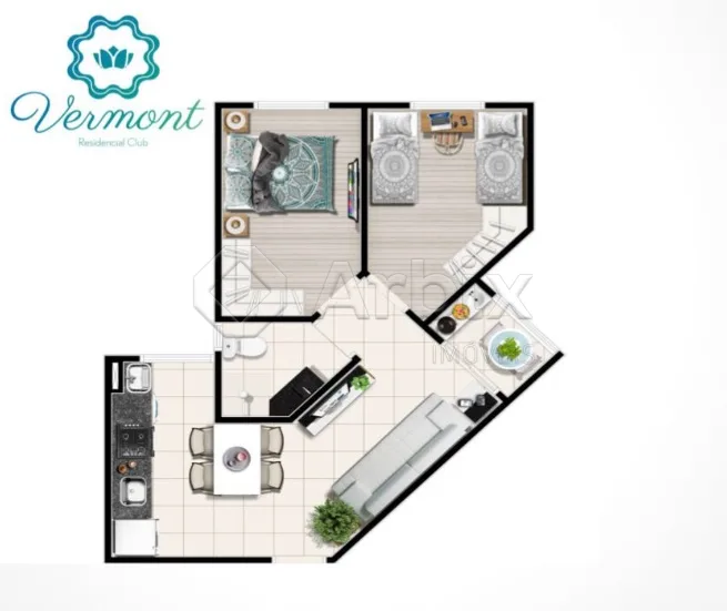Alugar Apartamento / Residencial em Nova Odessa R$ 1.200,00 - Foto 15