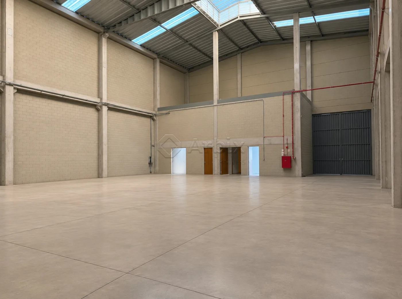 Alugar Comercial / Sal&atilde;o Industrial em Condom&iacute;nio em Santa B&aacute;rbara D`Oeste R$ 17.000,00 - Foto 3