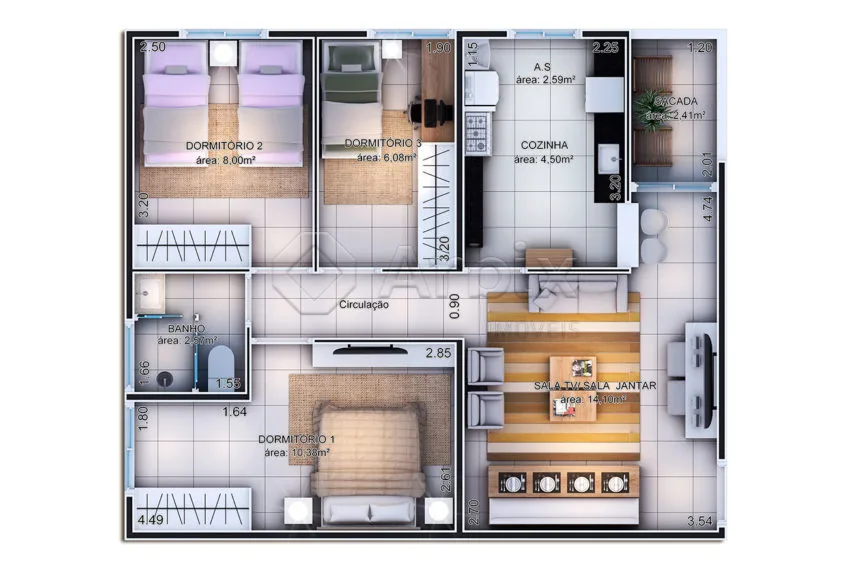 Comprar Apartamento / Residencial em Americana R$ 280.000,00 - Foto 3