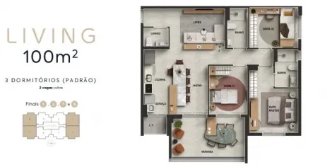 Ribeirao Preto Jardim America Apartamento Venda R$1.630.000,00 3 Dormitorios 2 Vagas 