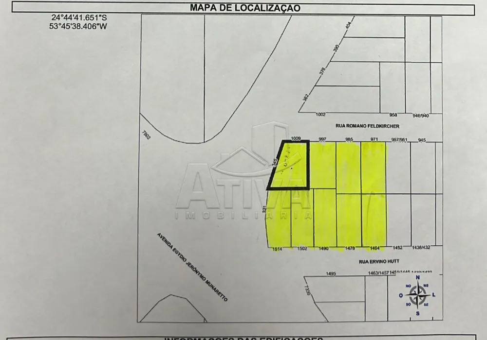 Alugar Terreno / Lote Urbano em Toledo R$ 5.000,00 - Foto 3