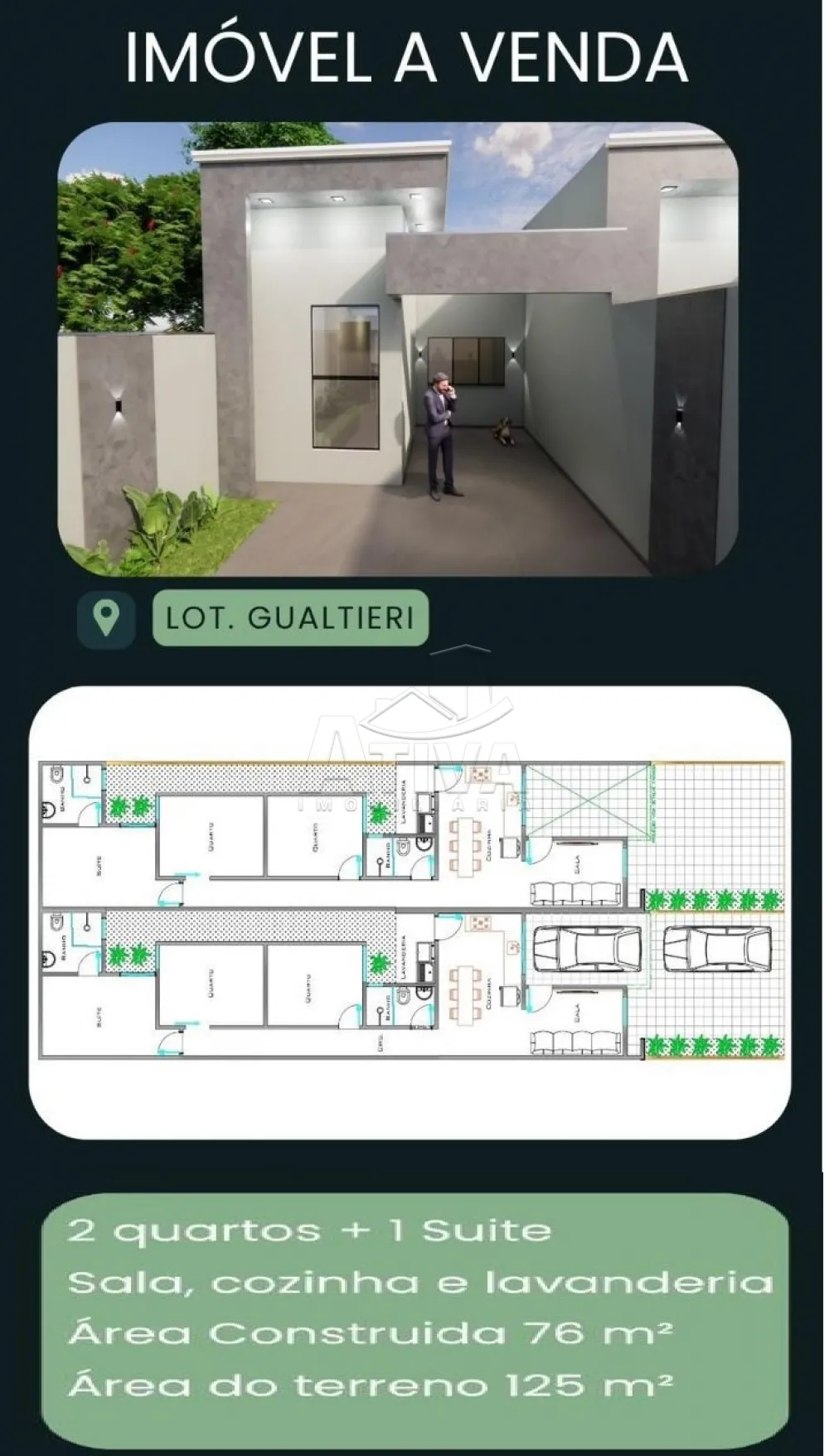 Comprar Casa / Padr&atilde;o em Toledo R$ 399.000,00 - Foto 6