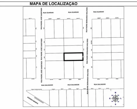 Toledo Vila Becker terreno Venda R$333.900,00  Area do terreno 360.00m2 