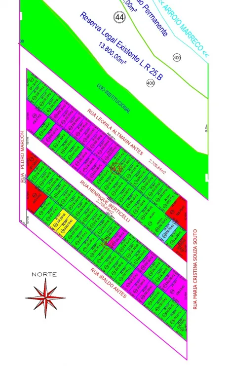 Toledo Jardim Coopagro terreno Venda R$275.634,10  Area do terreno 508.55m2 