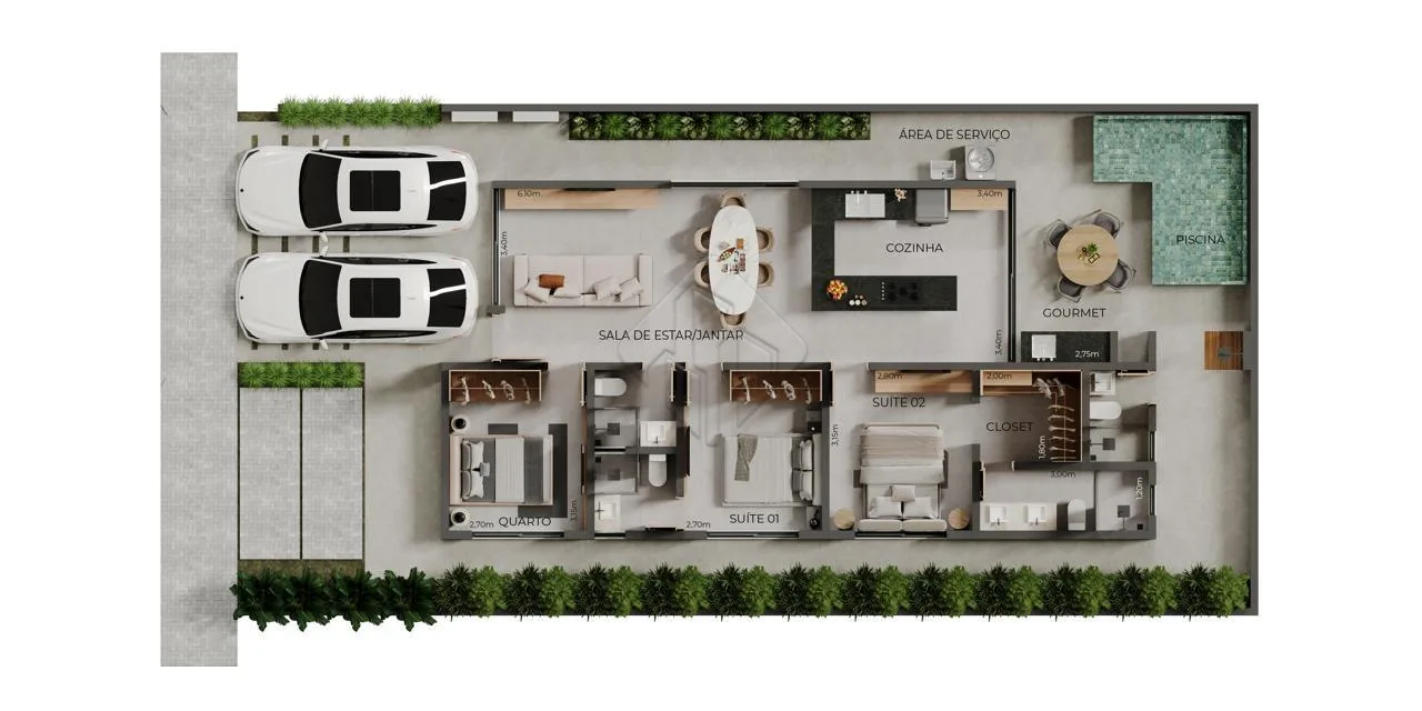 Comprar Casa / Condom&iacute;nio em Jo&atilde;o Pessoa R$ 990.000,00 - Foto 4