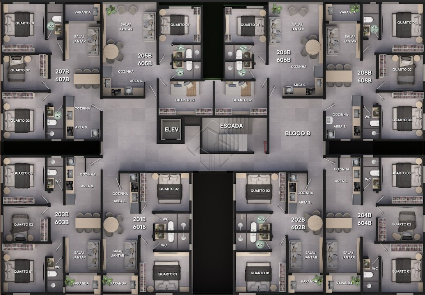 Comprar Apartamento / Padr&atilde;o em Jo&atilde;o Pessoa R$ 443.520,00 - Foto 56