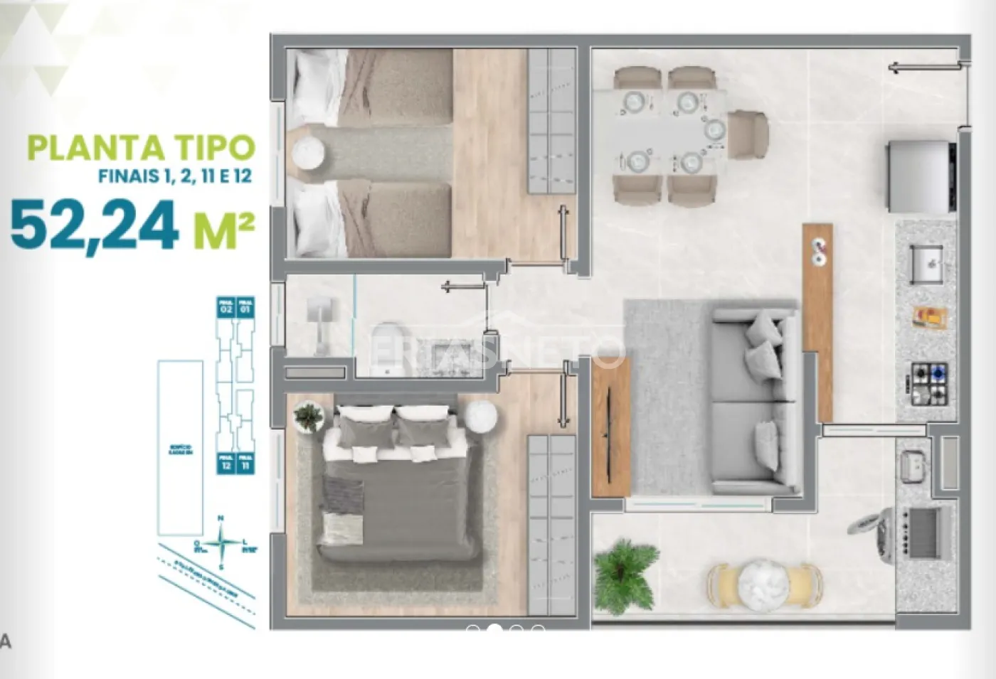 Comprar Residencial / Apartamento em Piracicaba R$ 280.000,00 - Foto 4