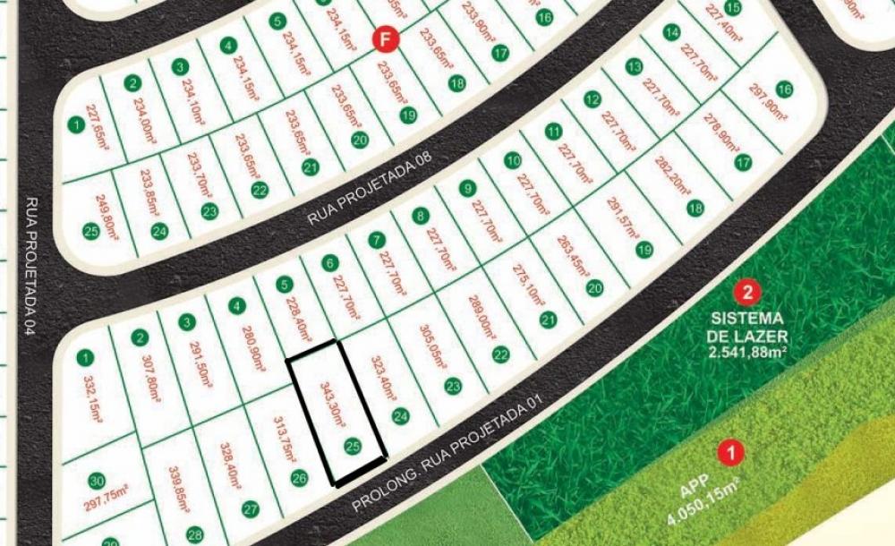 Terreno, 343 m² - Foto 2