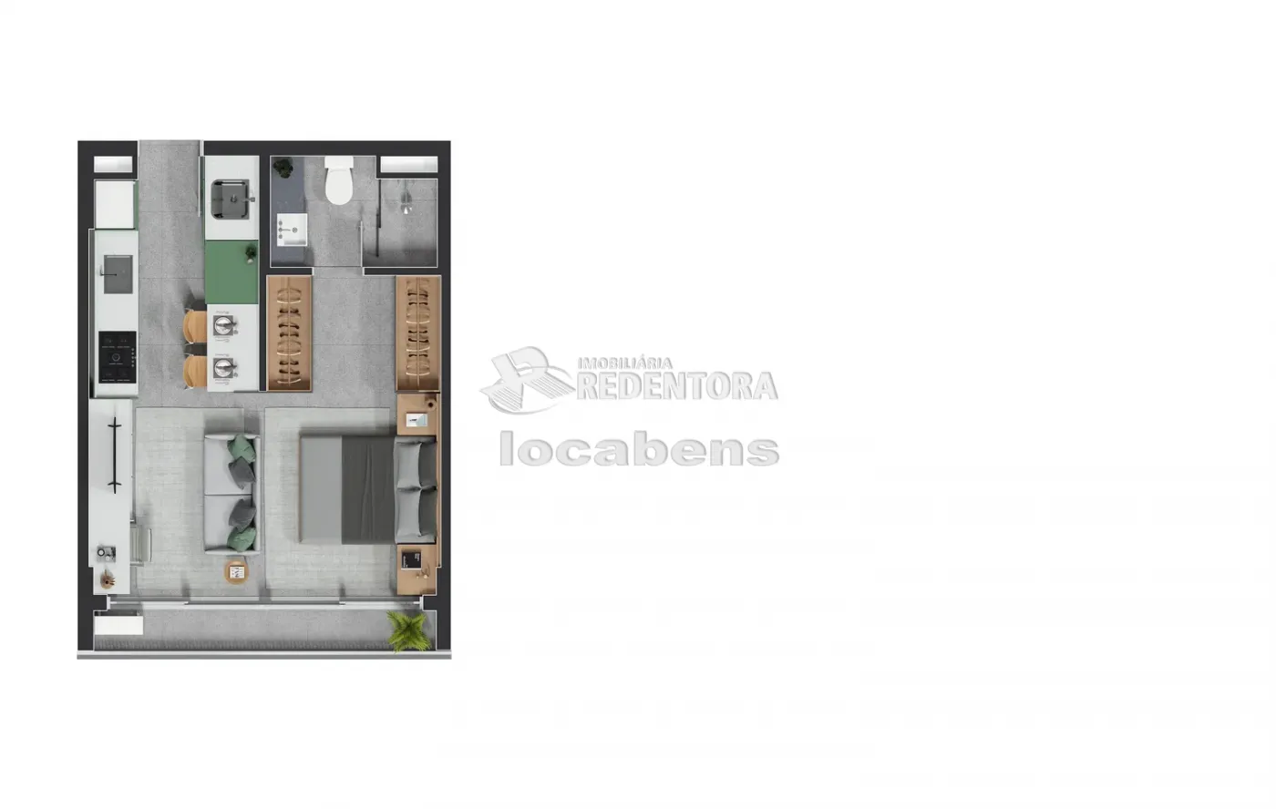 Comprar Apartamento / Studio em S&atilde;o Jos&eacute; do Rio Preto R$ 450.000,00 - Foto 3