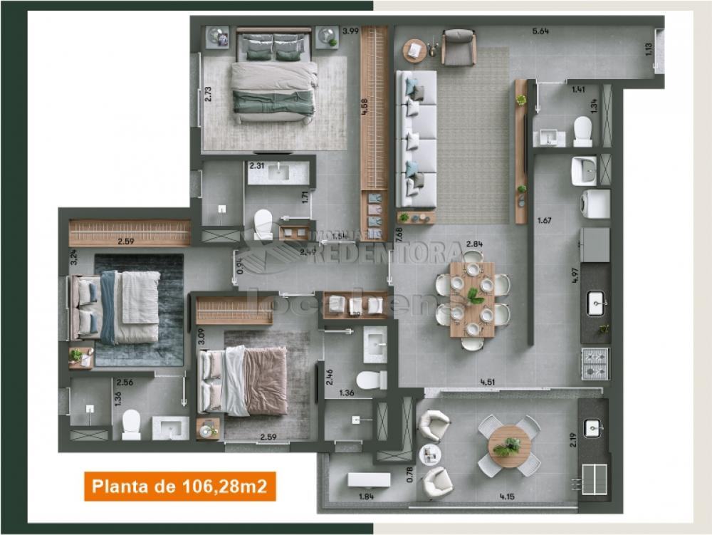 Comprar Apartamento / Padr&atilde;o em S&atilde;o Jos&eacute; do Rio Preto R$ 1.500.000,00 - Foto 39