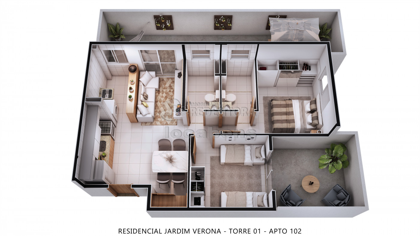 Comprar Apartamento / Padr&atilde;o em S&atilde;o Jos&eacute; do Rio Preto apenas R$ 380.000,00 - Foto 25