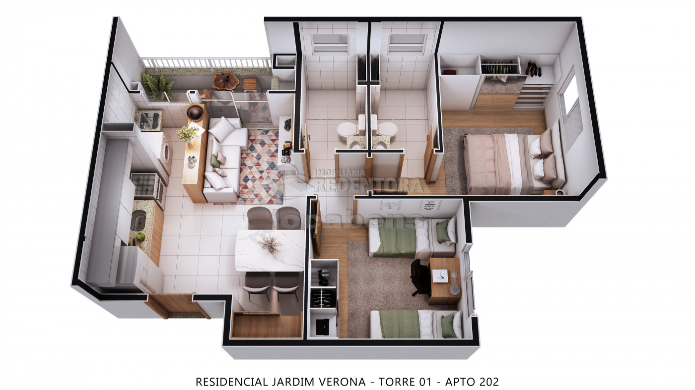 Comprar Apartamento / Padr&atilde;o em S&atilde;o Jos&eacute; do Rio Preto apenas R$ 380.000,00 - Foto 26