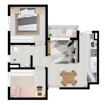 Alugar Apartamento / Padr&atilde;o em S&atilde;o Jos&eacute; do Rio Preto R$ 1.600,00 - Foto 27