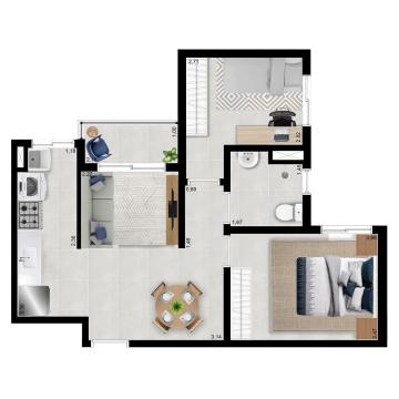 Alugar Apartamento / Padr&atilde;o em S&atilde;o Jos&eacute; do Rio Preto R$ 1.600,00 - Foto 28