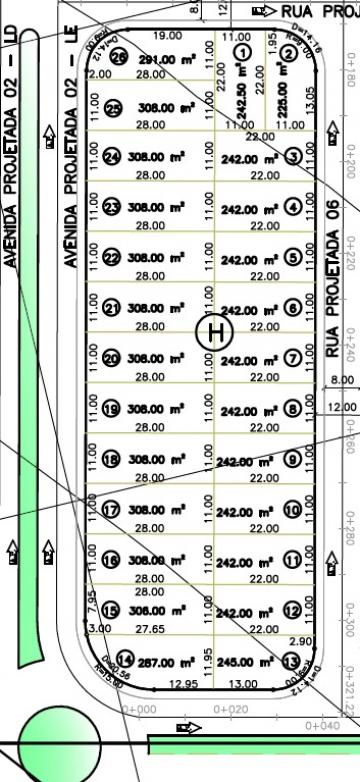 Comprar Terreno / Padr&atilde;o em Bady Bassitt R$ 150.000,00 - Foto 4