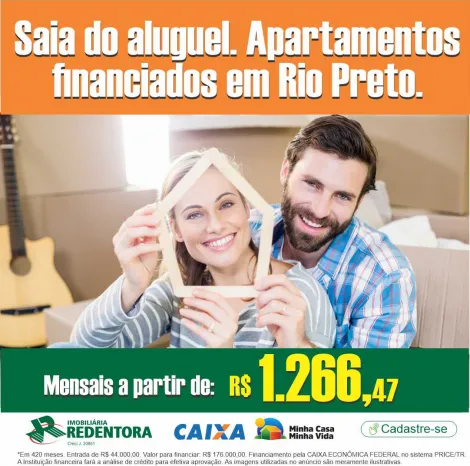 Apartamento / Padr&atilde;o em S&atilde;o Jos&eacute; do Rio Preto 