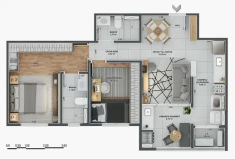 Comprar Apartamento / Padr&atilde;o em S&atilde;o Jos&eacute; do Rio Preto R$ 689.000,00 - Foto 20