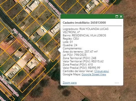 Terreno / Padr&atilde;o em S&atilde;o Jos&eacute; do Rio Preto 