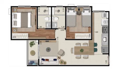 Comprar Apartamento / Padr&atilde;o em S&atilde;o Jos&eacute; do Rio Preto R$ 420.000,00 - Foto 18
