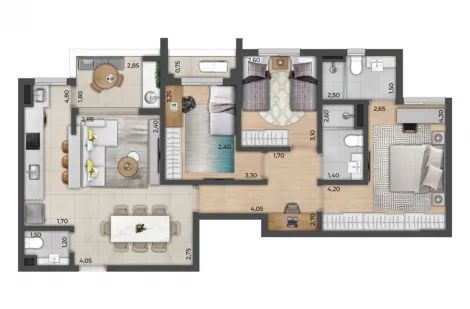 Comprar Apartamento / Padr&atilde;o em S&atilde;o Jos&eacute; do Rio Preto R$ 1.060.000,00 - Foto 14