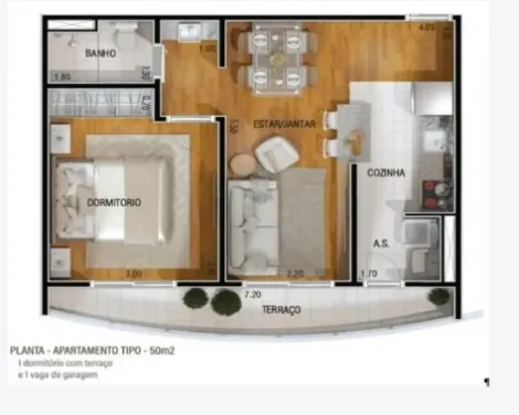 Comprar Apartamento / Padr&atilde;o em S&atilde;o Jos&eacute; do Rio Preto R$ 346.000,00 - Foto 3