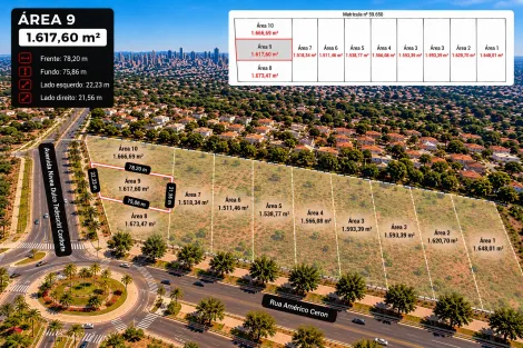 Sao Jose do Rio Preto Vila Di Pace II Terreno Venda R$4.250.000,00  Area do terreno 1617.60m2 