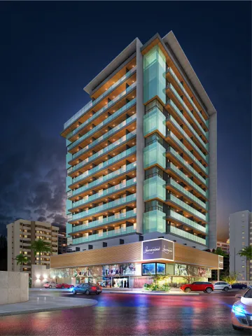 Apartamento Quarto e Sala com Varanda � venda no Edf Lucarini