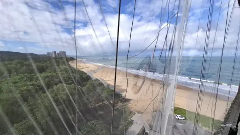 Apartamento Beira-Mar em Andar Alto com 2 Sutes na Torre Nalu no LANAI BEACH