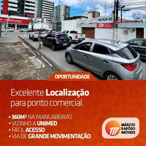 CASA COMERCIAL COM 360,00M NA MANGABEIRAS