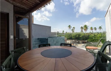 Apartamento com Rooftop - 83m - 2 Sutes - Villa Tamon - Praia do Riacho