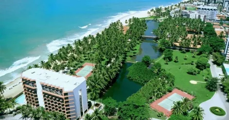 Flat Beira-Mar Mobiliado -  Varanda - 70m - Macei