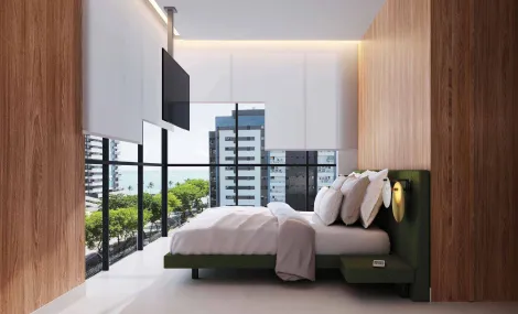 Apartamento 2 Quartos - Andar Alto - 66m - Varanda - Edf. Lucarini