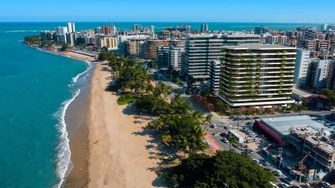 Apartamento Beira-mar com 4 Su�tes e Varanda � venda no Edf Mans�o Jos� Lages Filho