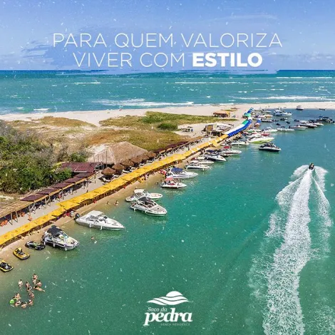 Lote com 439m� � venda no Condom�nio Saco da Pedra Beach Residence na Massagueira