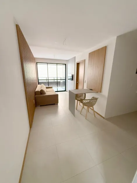 Apartamento Quarto e Sala com Varanda Mobiliado � venda no High Ponta Verde