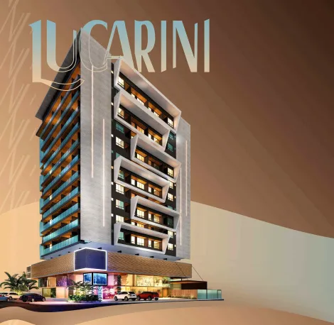 Apartamento Quarto e Sala com Vista Mar e Varanda  � venda no Edf. Lucarini