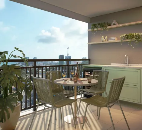 Apartamento com 3 Quartos e Varanda � venda no Mood Jacarecica na Torre A