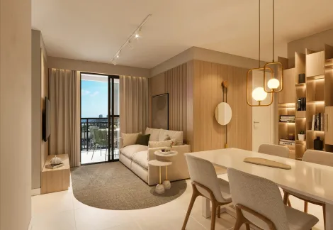 Apartamento com Varanda gourmet e 3 Quartos � venda no Mood Jacarecica na Torre B