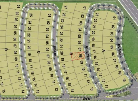 Terreno com 306m� � venda no Condom�nio Vista Lagoa em Marechal Deodoro