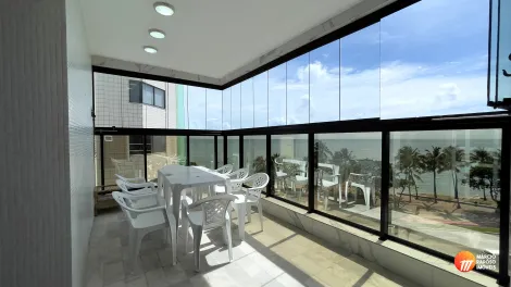 Apartamento 3 Quartos com Varanda e Vista Mar Permanente � venda na Ponta Verde
