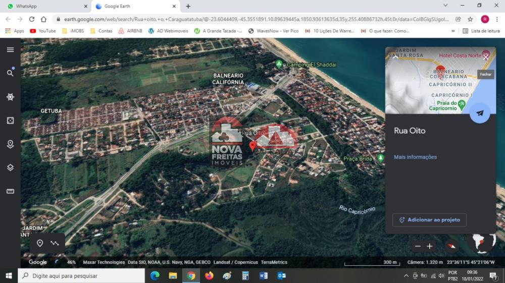 Comprar Terreno / Padr&atilde;o em Caraguatatuba R$ 290.000,00 - Foto 1