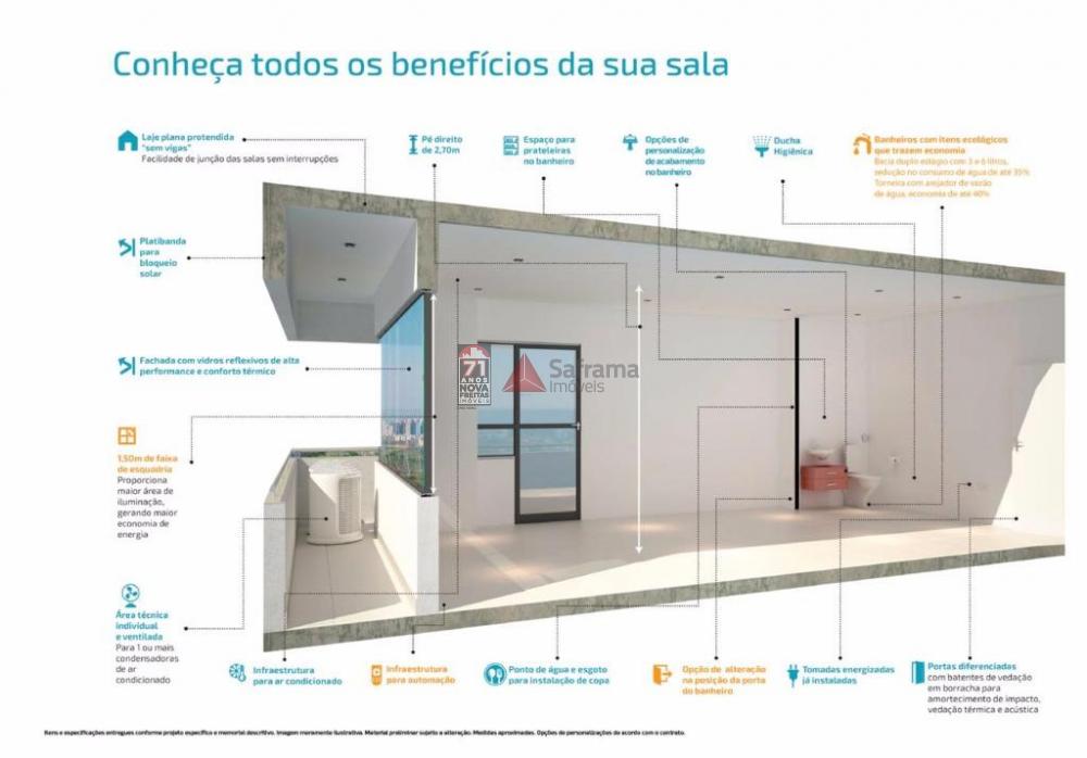 Alugar Comercial / Sala em condom&iacute;nio em S&atilde;o Jos&eacute; dos Campos R$ 945,00 - Foto 7
