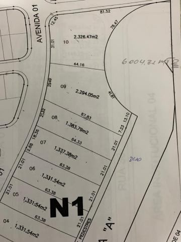 Sao Jose dos Campos Jardim Santa Julia Terreno Venda R$2.558.000,00  Area do terreno 2326.47m2 