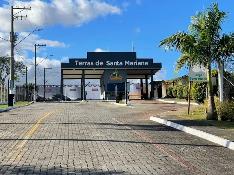 Cacapava Condominio Terras de Santa Mariana terreno Venda R$320.000,00 Condominio R$590,00  Area do terreno 1200.00m2 