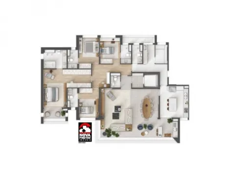 Sao Jose dos Campos Jardim das Colinas Apartamento Venda R$3.184.480,00 4 Dormitorios 1 Vaga 
