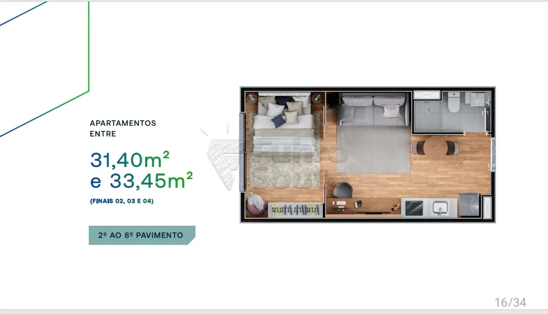 Comprar Apartamento / Padr&atilde;o em Pelotas R$ 260.000,00 - Foto 1