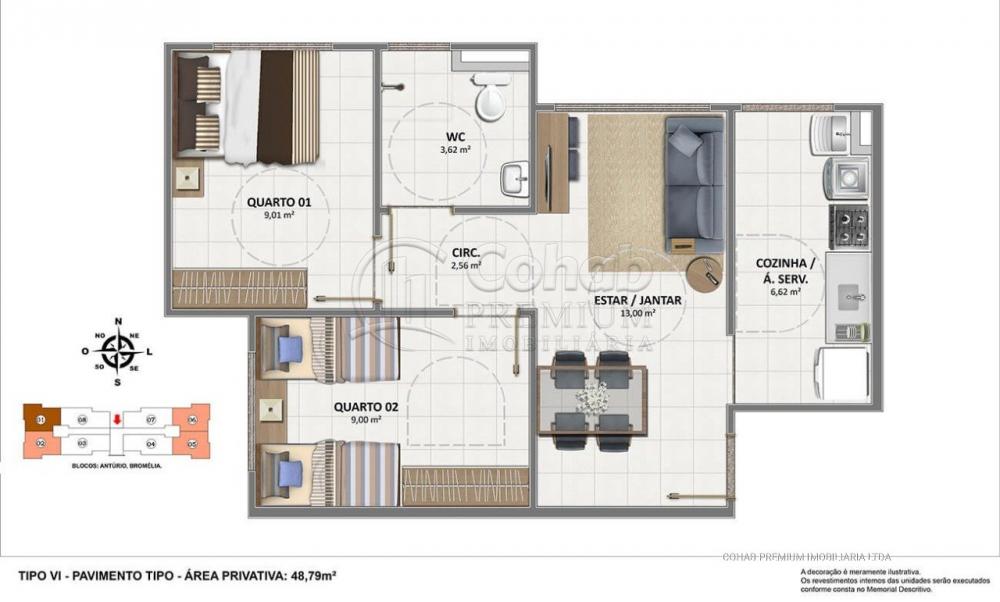 Comprar Apartamento / Padr&atilde;o em Nossa Senhora do Socorro R$ 145.000,00 - Foto 27