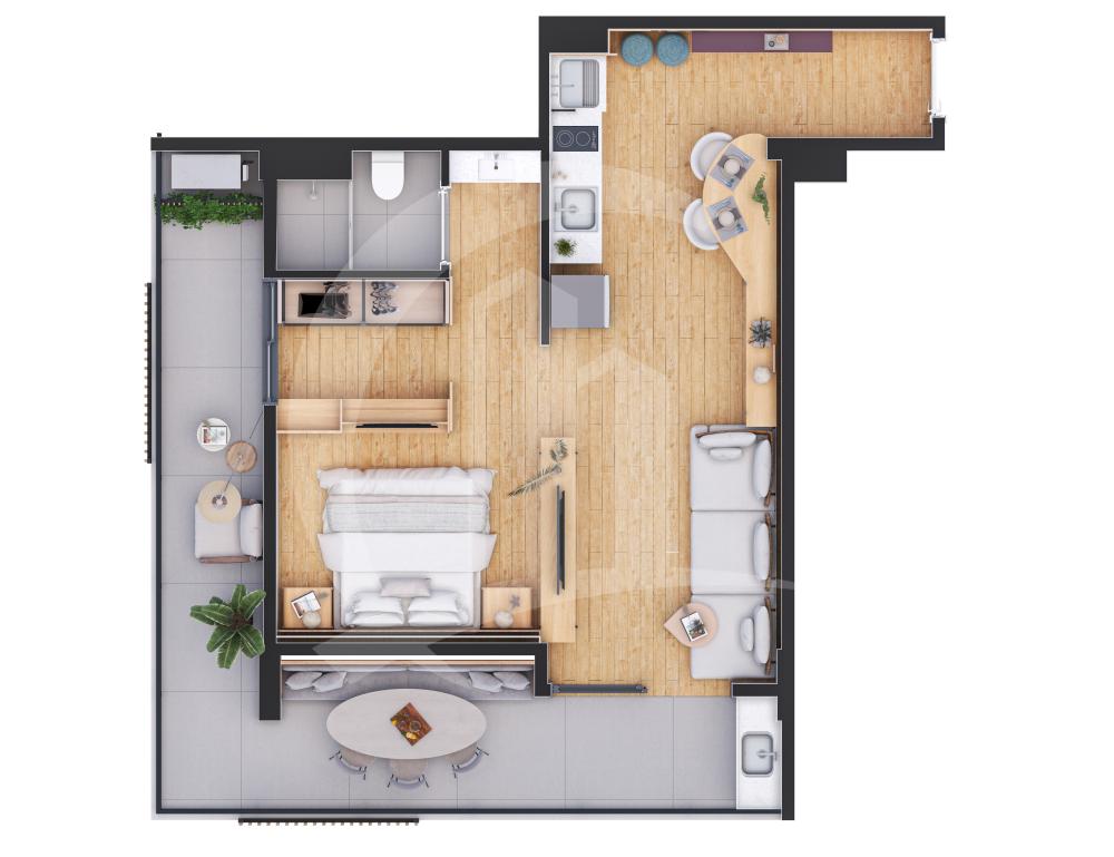 Galeria do empreendimento - Spot Residence & Boulevard - Condom&iacute;nio de Edif&iacute;cios