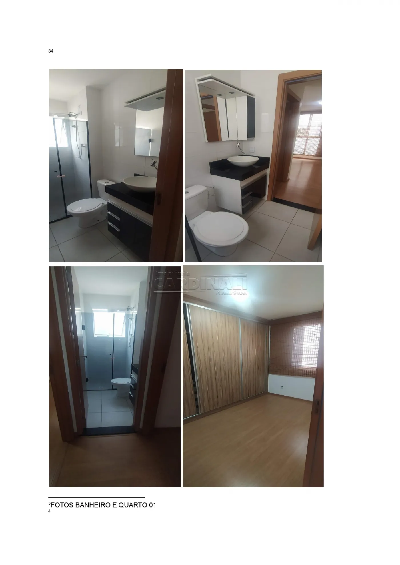 Alugar Apartamento / Padr&atilde;o em S&atilde;o Carlos R$ 778,00 - Foto 3