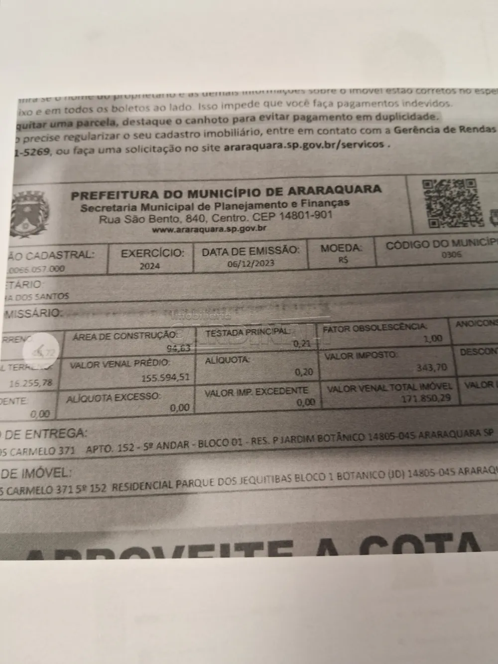 Alugar Apartamento / Padr&atilde;o em Araraquara R$ 1.555,00 - Foto 17